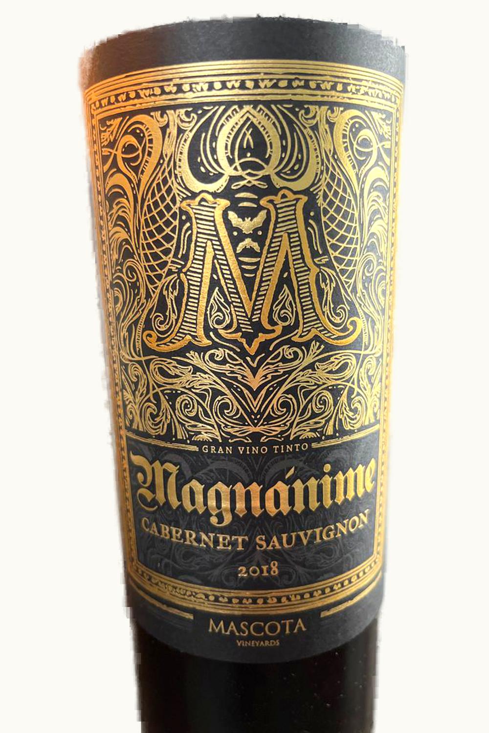 Mascota Mascota Magnanimus Cabernet Sauvignon Mendoza, 2014