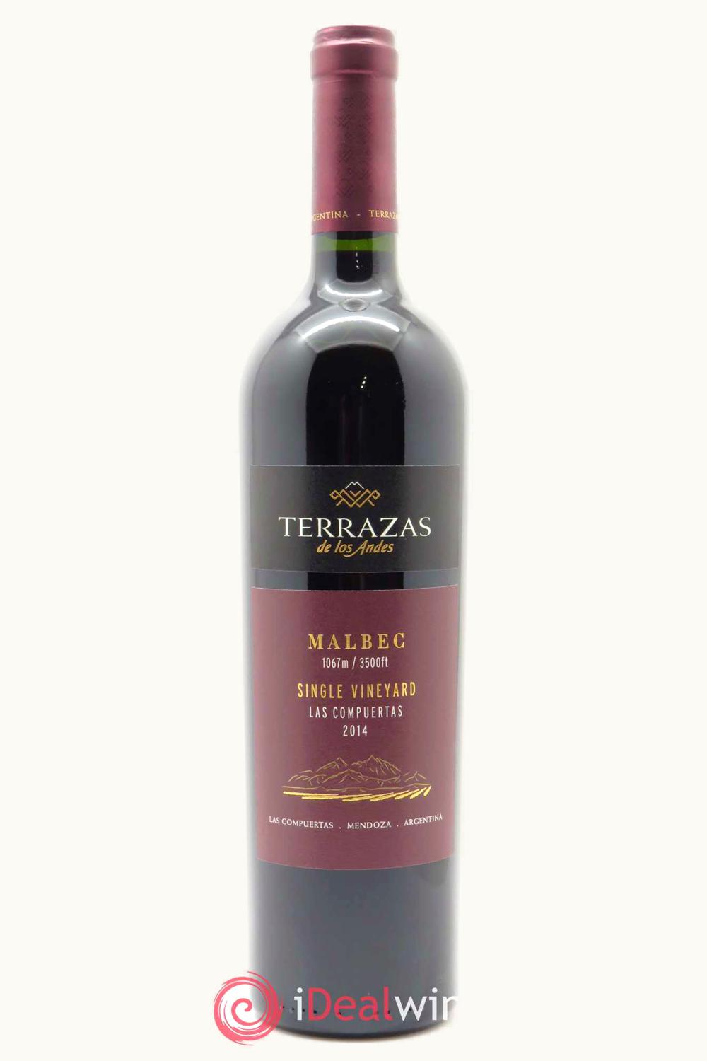 Terrazas de los Andes Terrazas de los Andes Reserva Malbec Mendoza, 2014