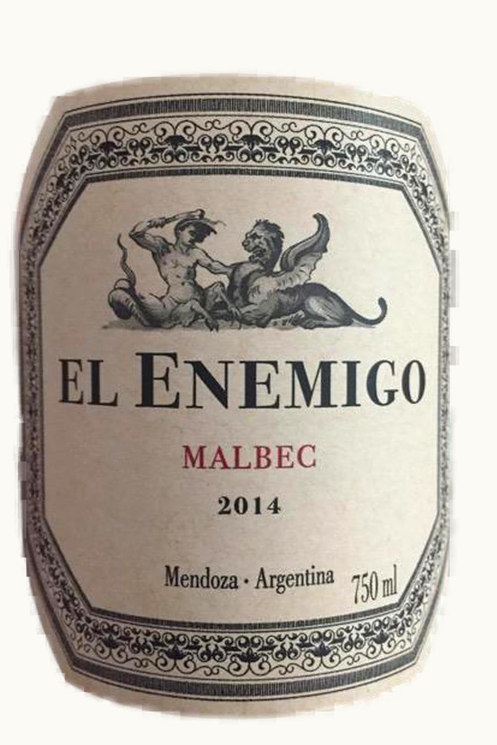 Aleanna Aleanna El Enemigo Malbec Mendoza, 2014