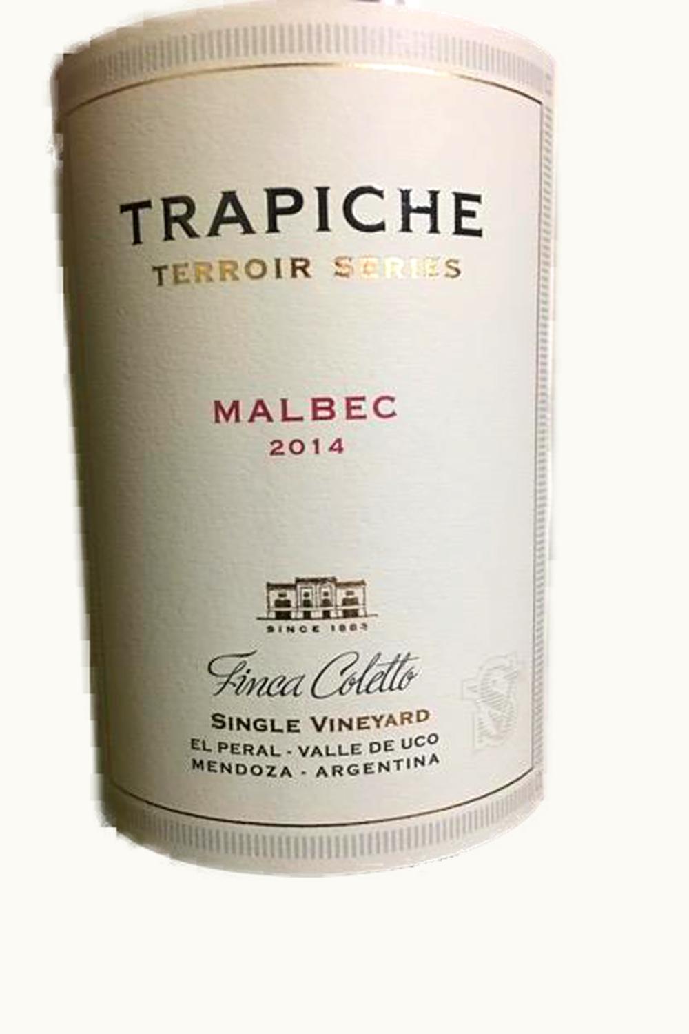 Trapiche Trapiche Terroir Series Finca Coletto Tupungato Uco Valley Mendoza, 2014