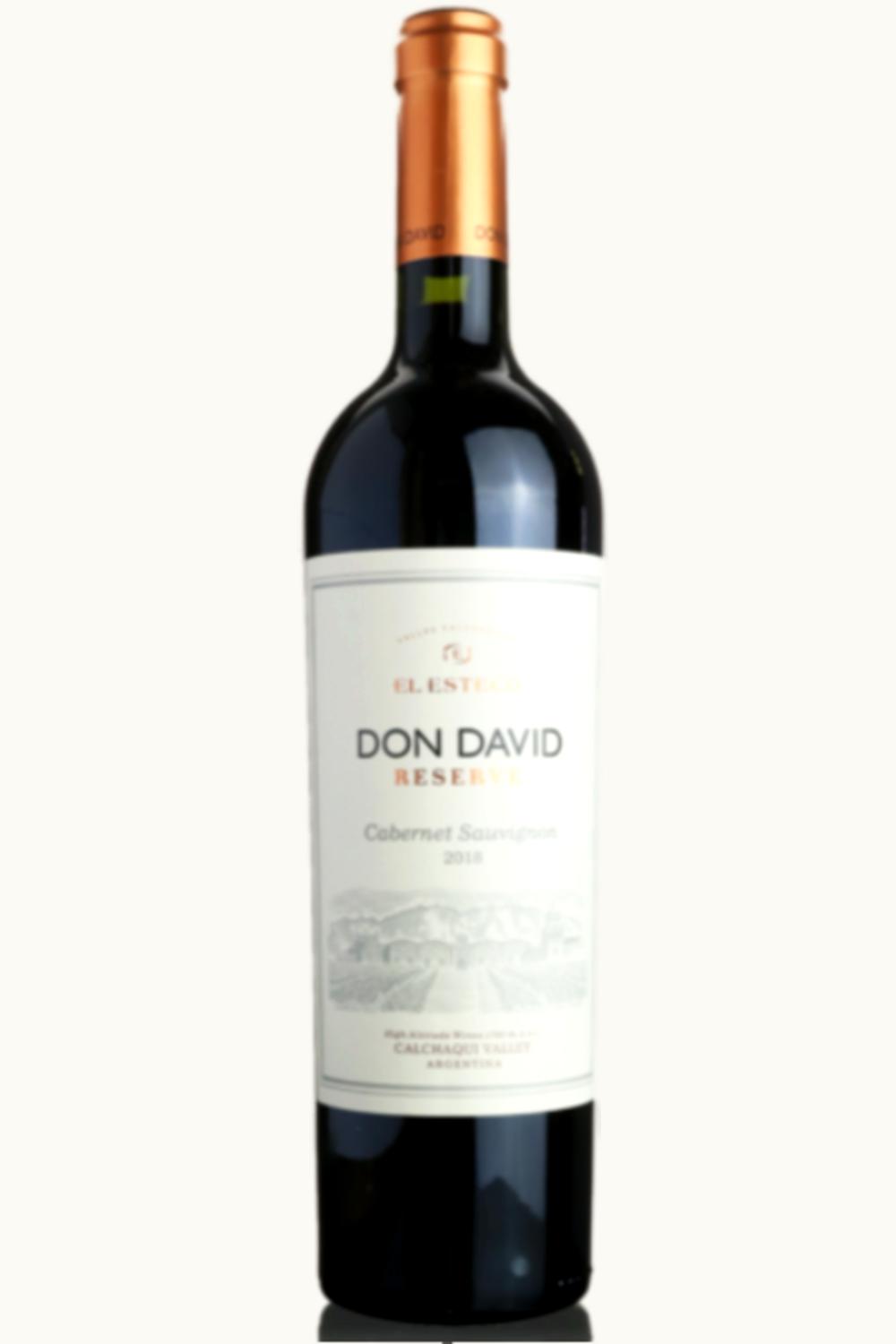 Michel Torino Michel Torino El Esteco Don David Cabernet Sauvignon Reserve Cafayate Valley Salta, 2014