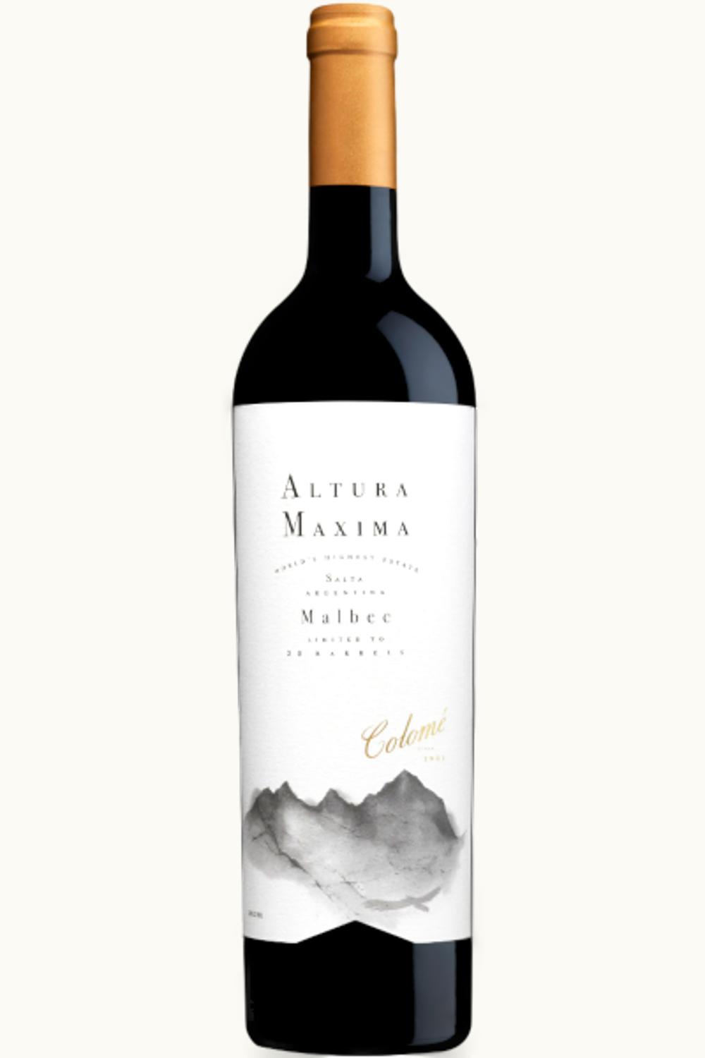 Colome Colome Altura Maxima Malbec Cafayate Valley Salta, 2013