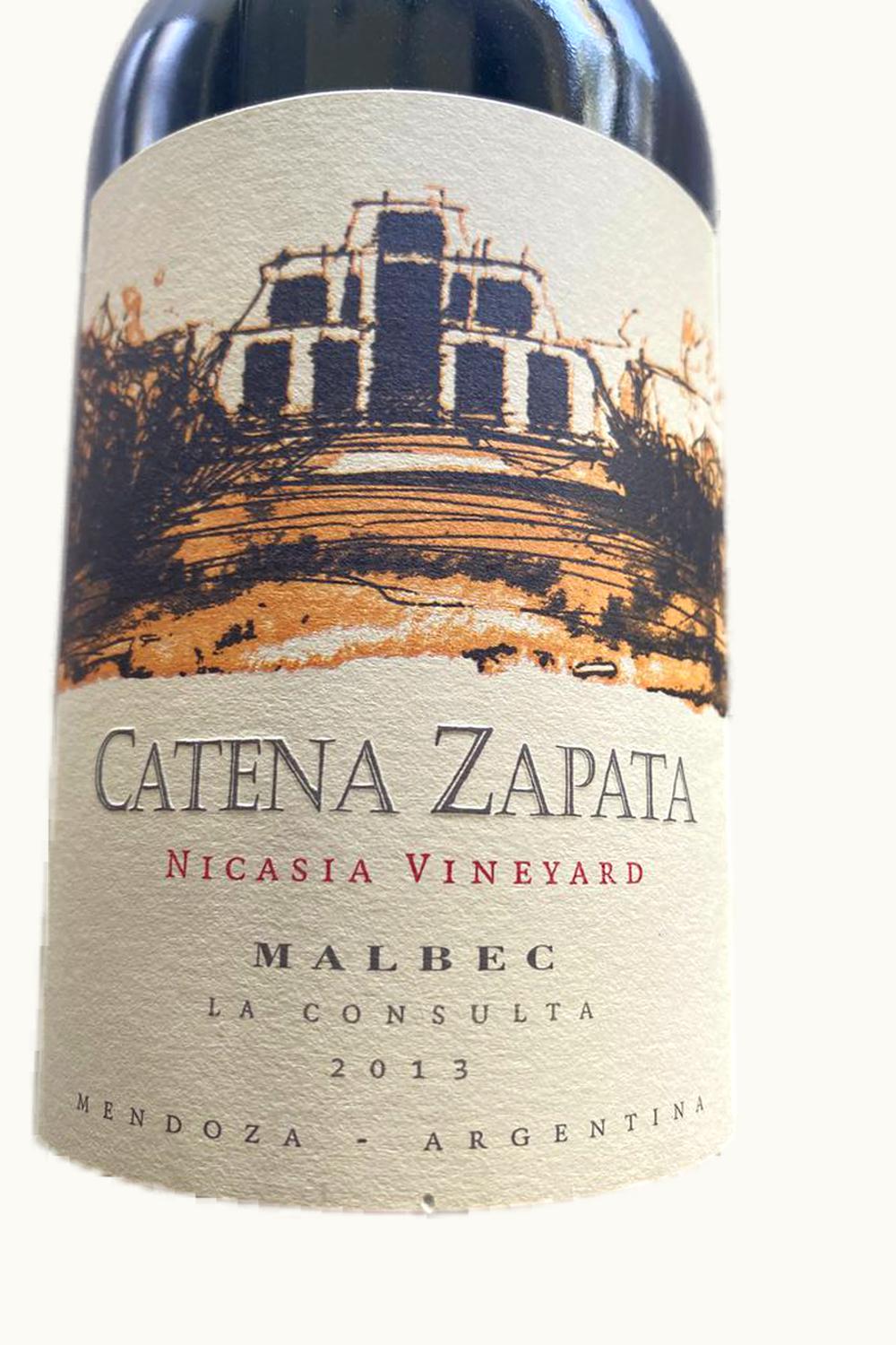 Catena Zapata Catena Zapata Nicosia Malbec La Consulta Uco Valley Mendoza, 2013