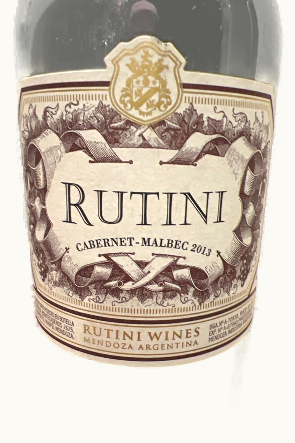 Rutini Rutini Cabernet Malbec Mendoza, 2013