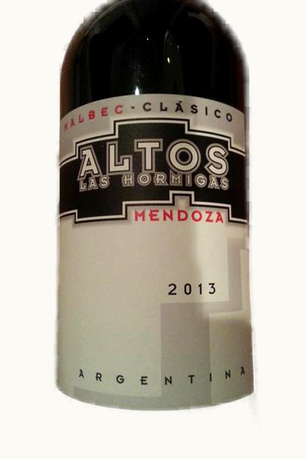 Alto Hormigas Alto Hormigas CLS Malbec Mendoza, 2013