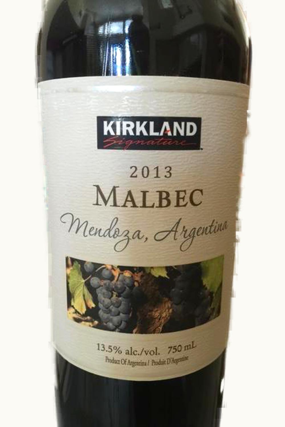 Kirkland Signature Kirkland Signature Malbec Mendoza, 2013