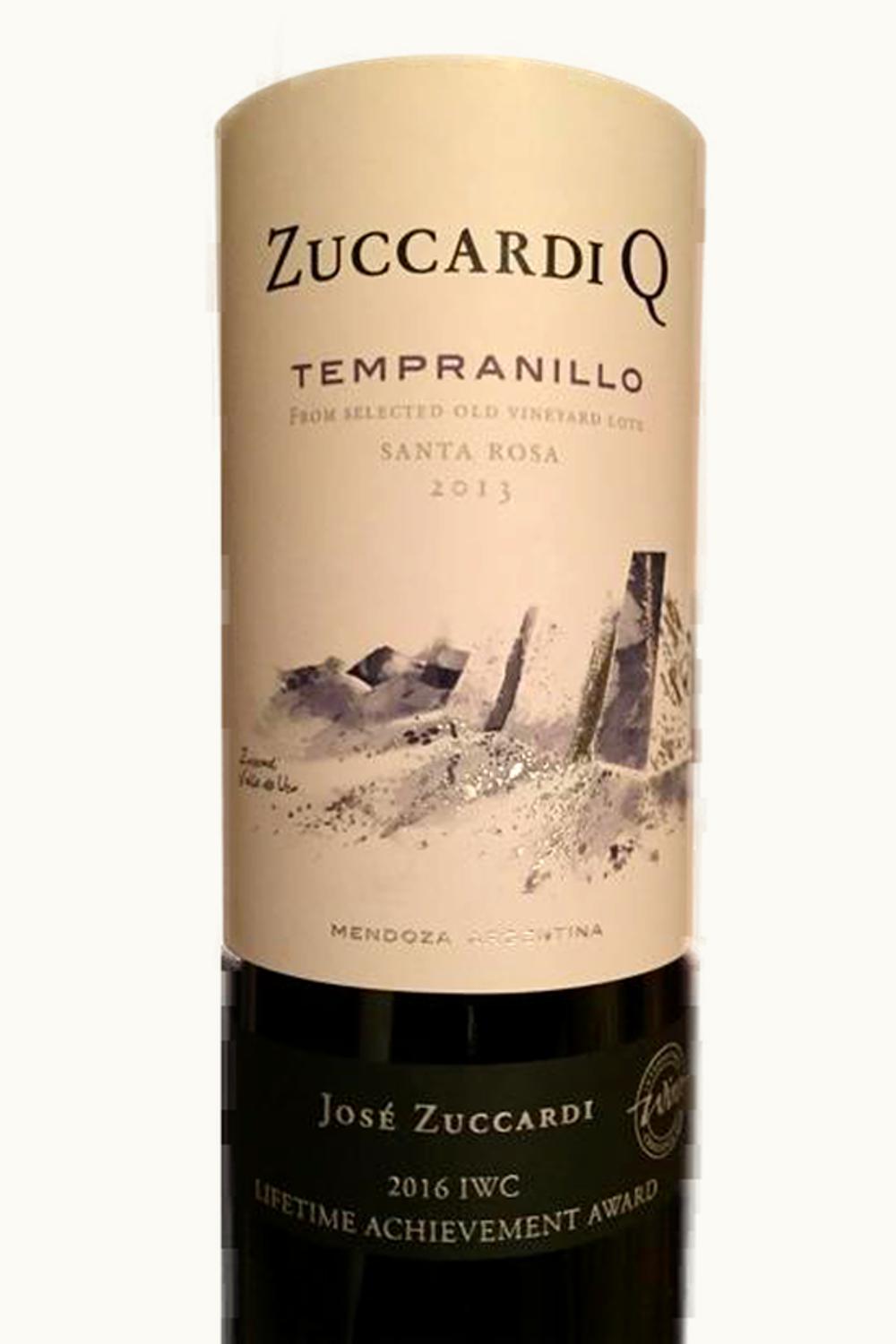 Familia Zuccardi Familia Zuccardi Q Tempranillo Mendoza, 2013