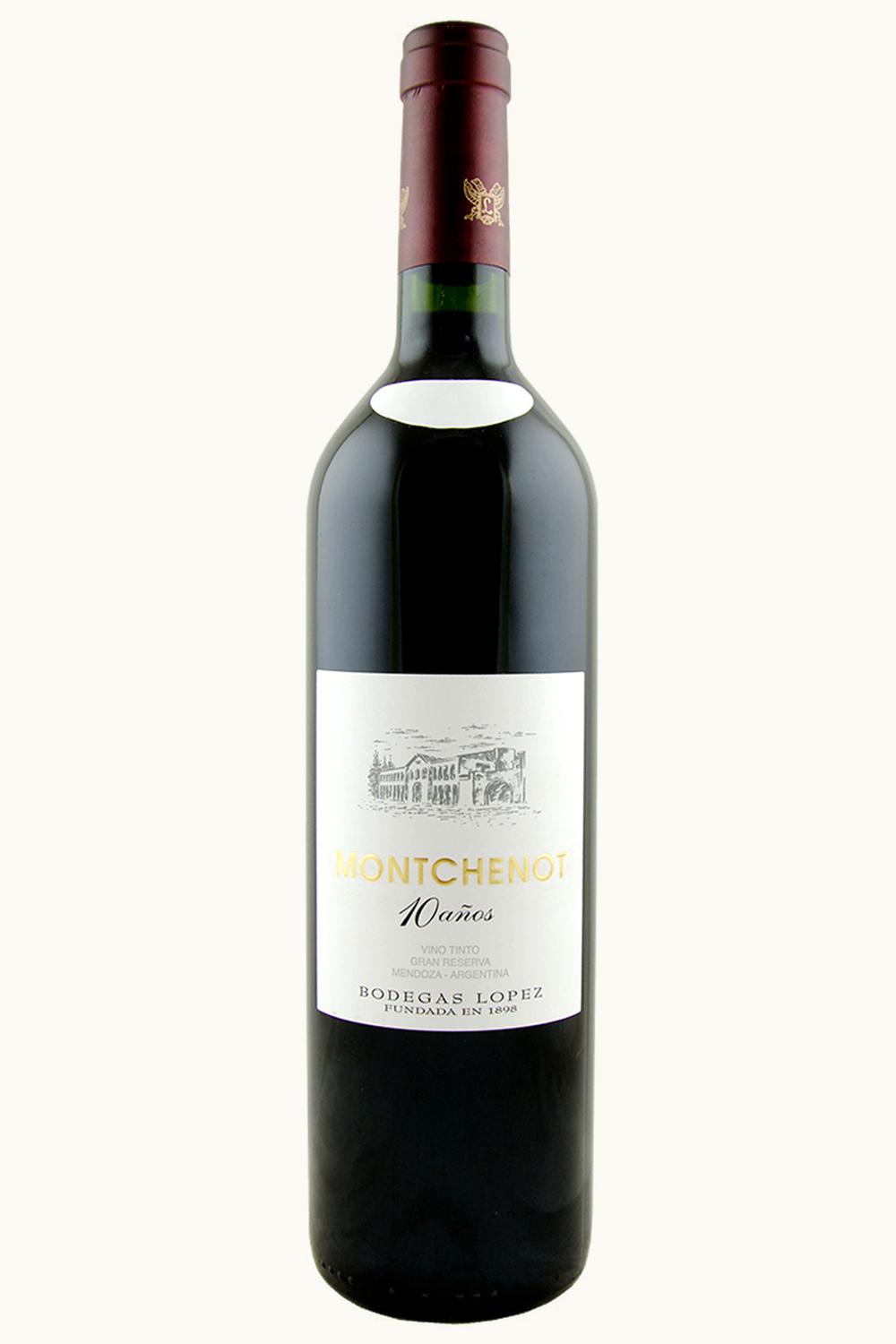 Lopez Lopez Montchenot Ten Grand Reserve Mendoza, 2012