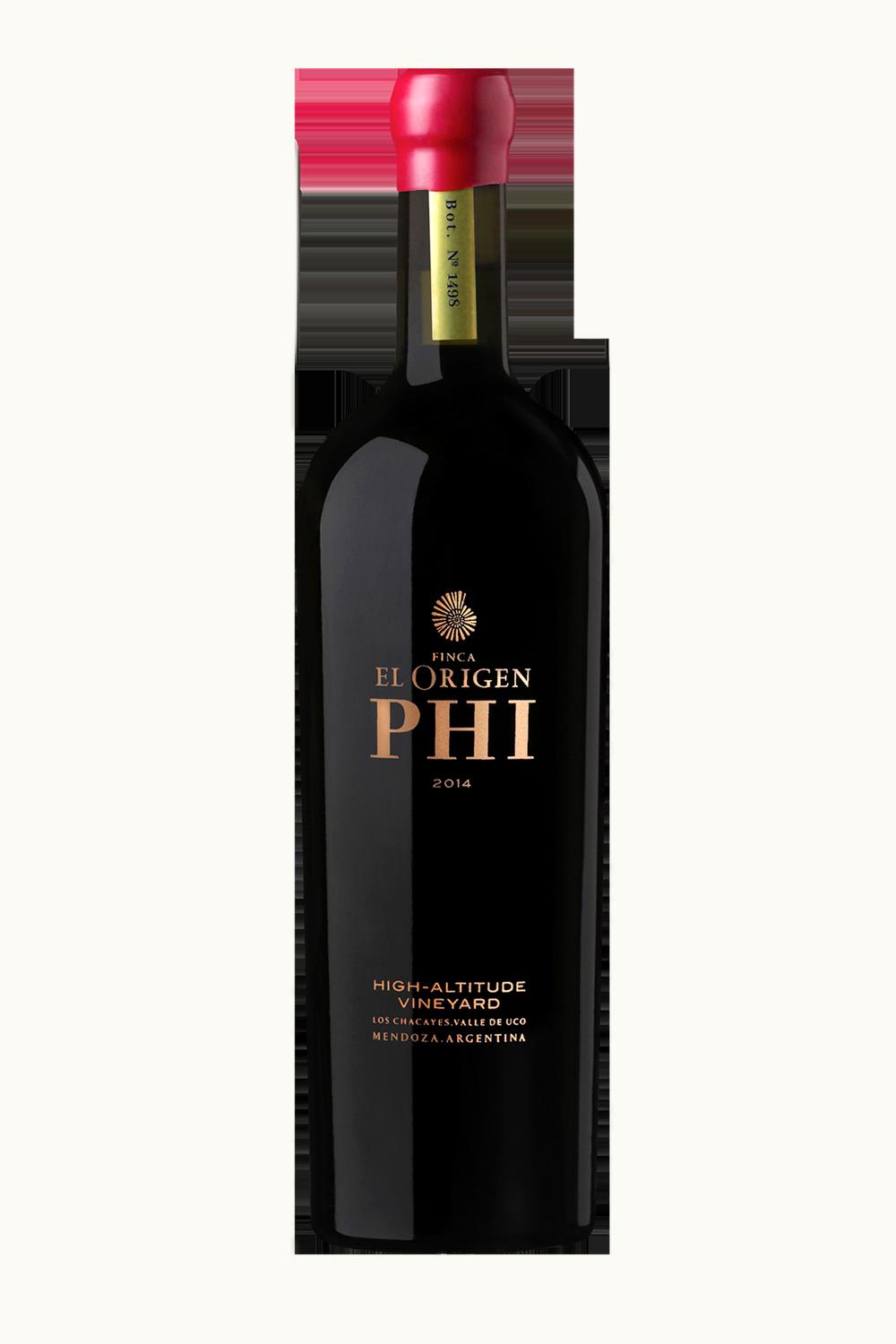 Finca El Origen Finca El Origen Phi Single Vineyard Tunuyán Uco Valley Mendoza, 2012