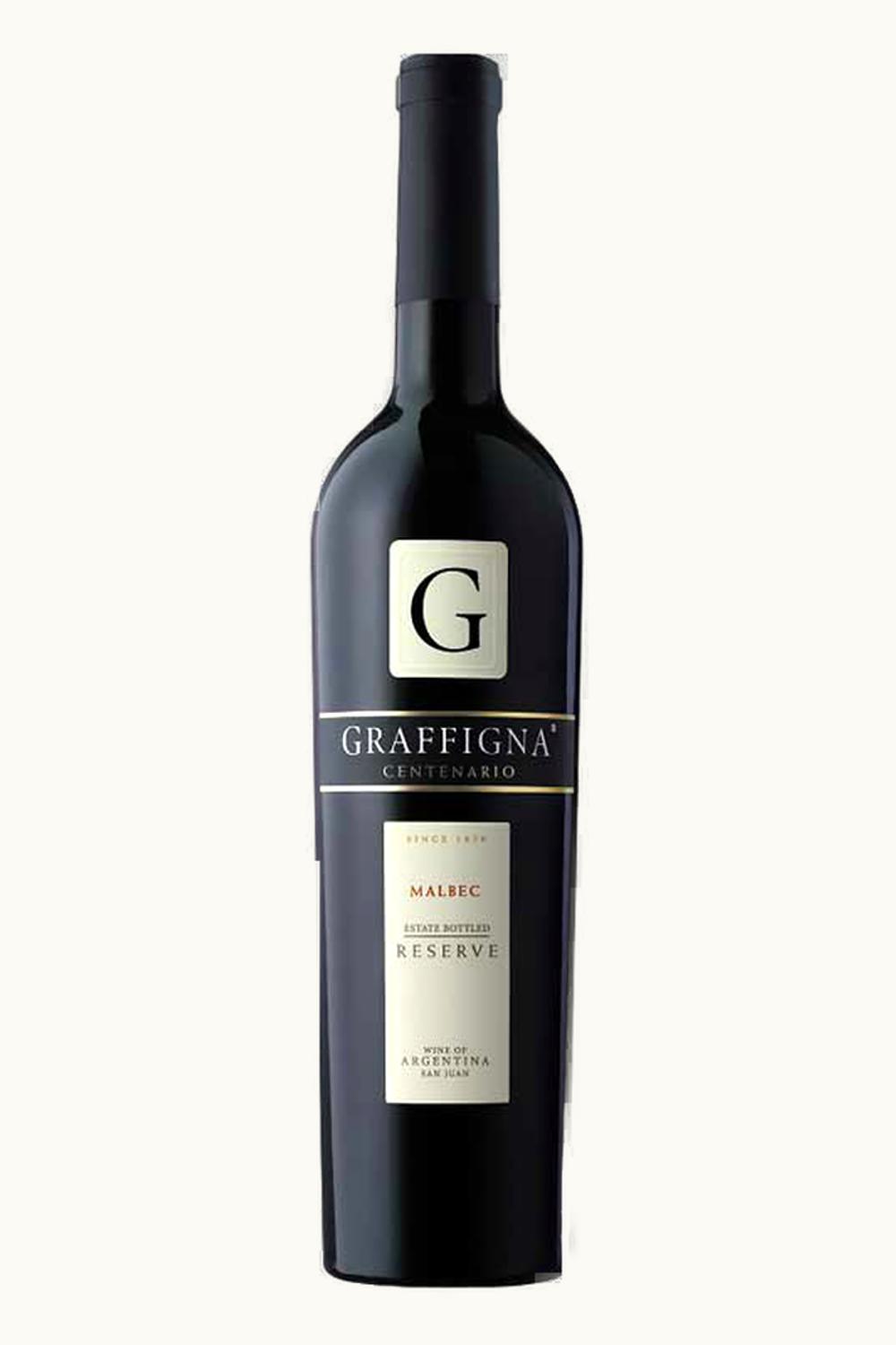 Graffigna Graffigna Centenario Reserva Malbec Pedernal Valley San Juan, 2012
