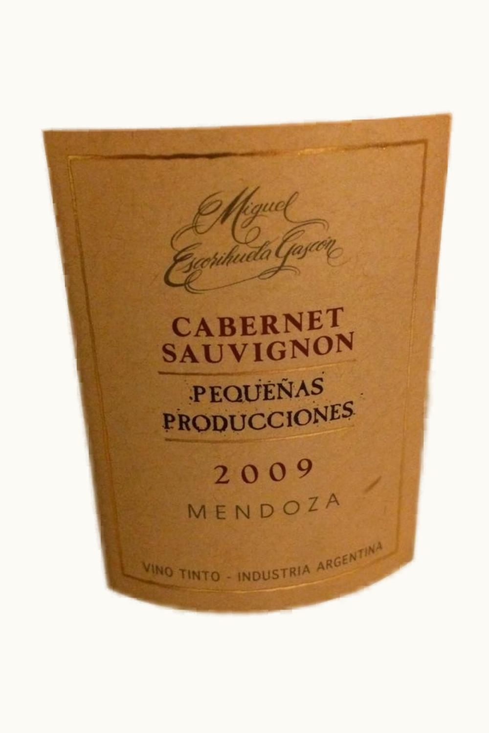 Escorihuela Gascon Escorihuela Gascon Ltd Pequeñas Producciones Malbec Mendoza, 2012