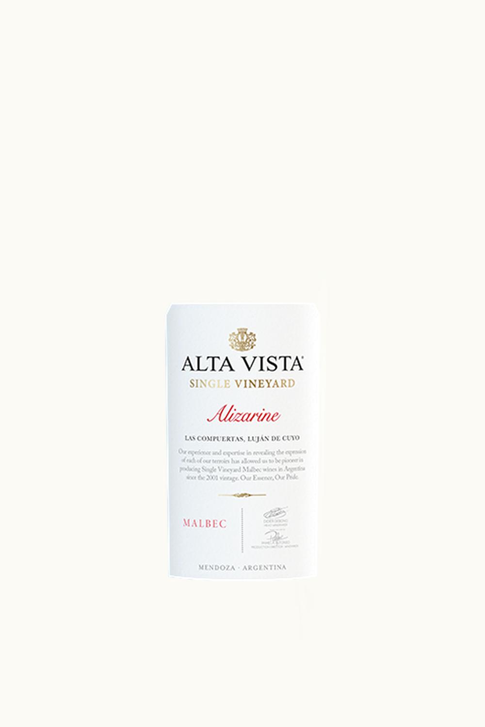 Alta Vista Alta VIsta Single Vineyard Alizarine Malbec Compuertas Mendoza, 2012