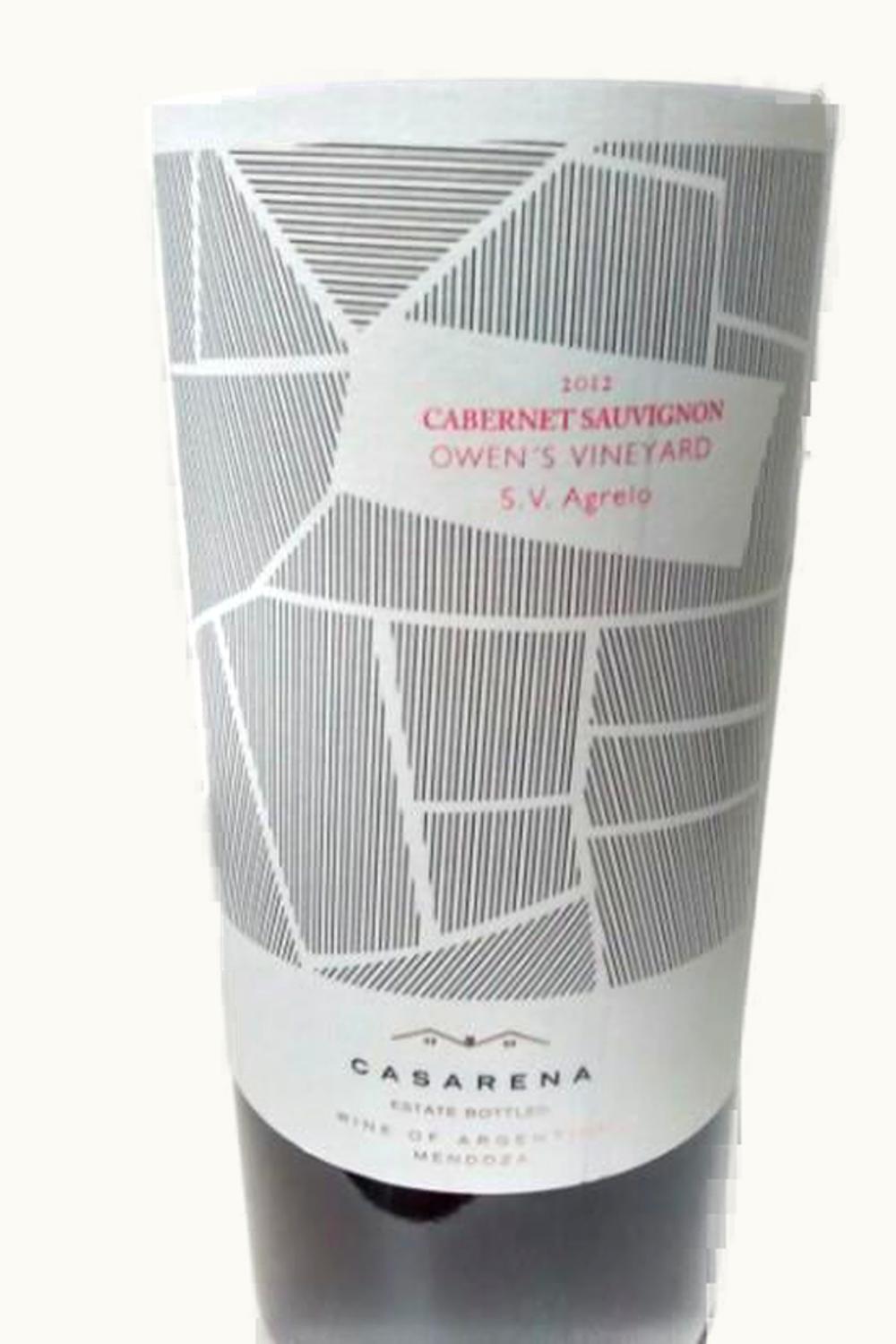 Casarina Owens Casarina Owens Single Cabernet Sauvignon Agrelo Mendoza, 2012