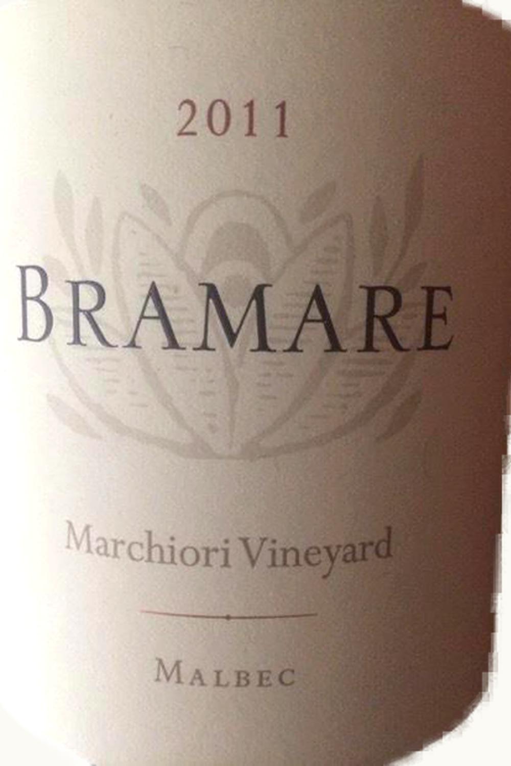 Vinacobos VInacobos Bramare Marchiori Estate Malbec Perdriel Mendoza, 2011