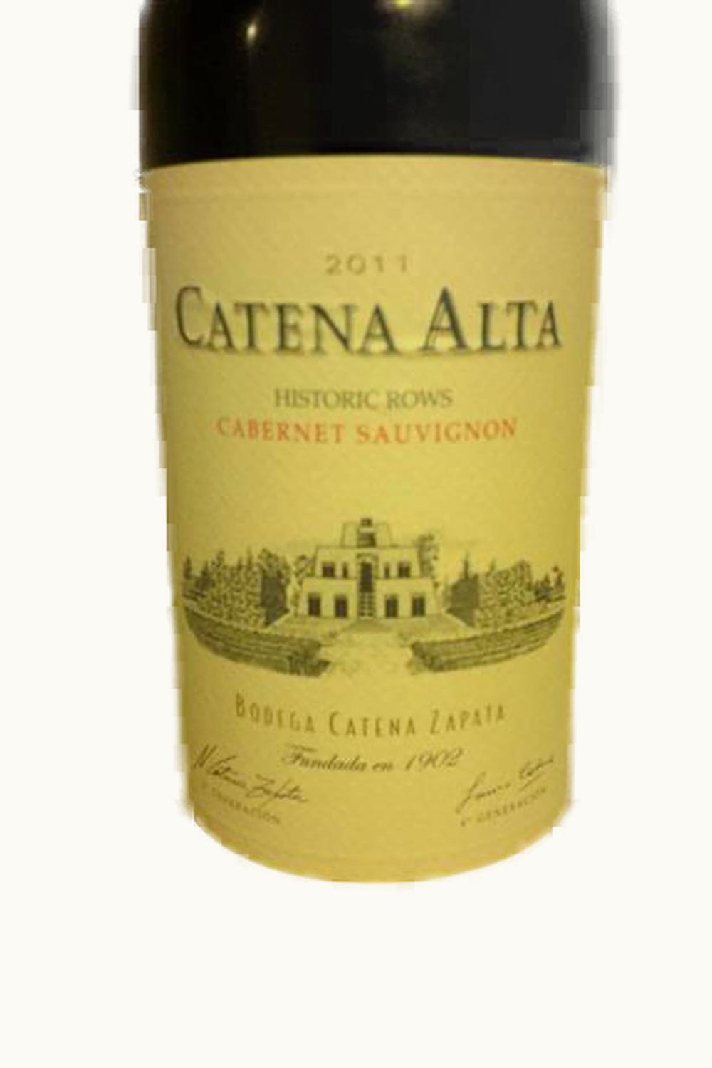 Catena Zapata Catena Zapata Alta Cabernet Sauvignon Mendoza, 2011