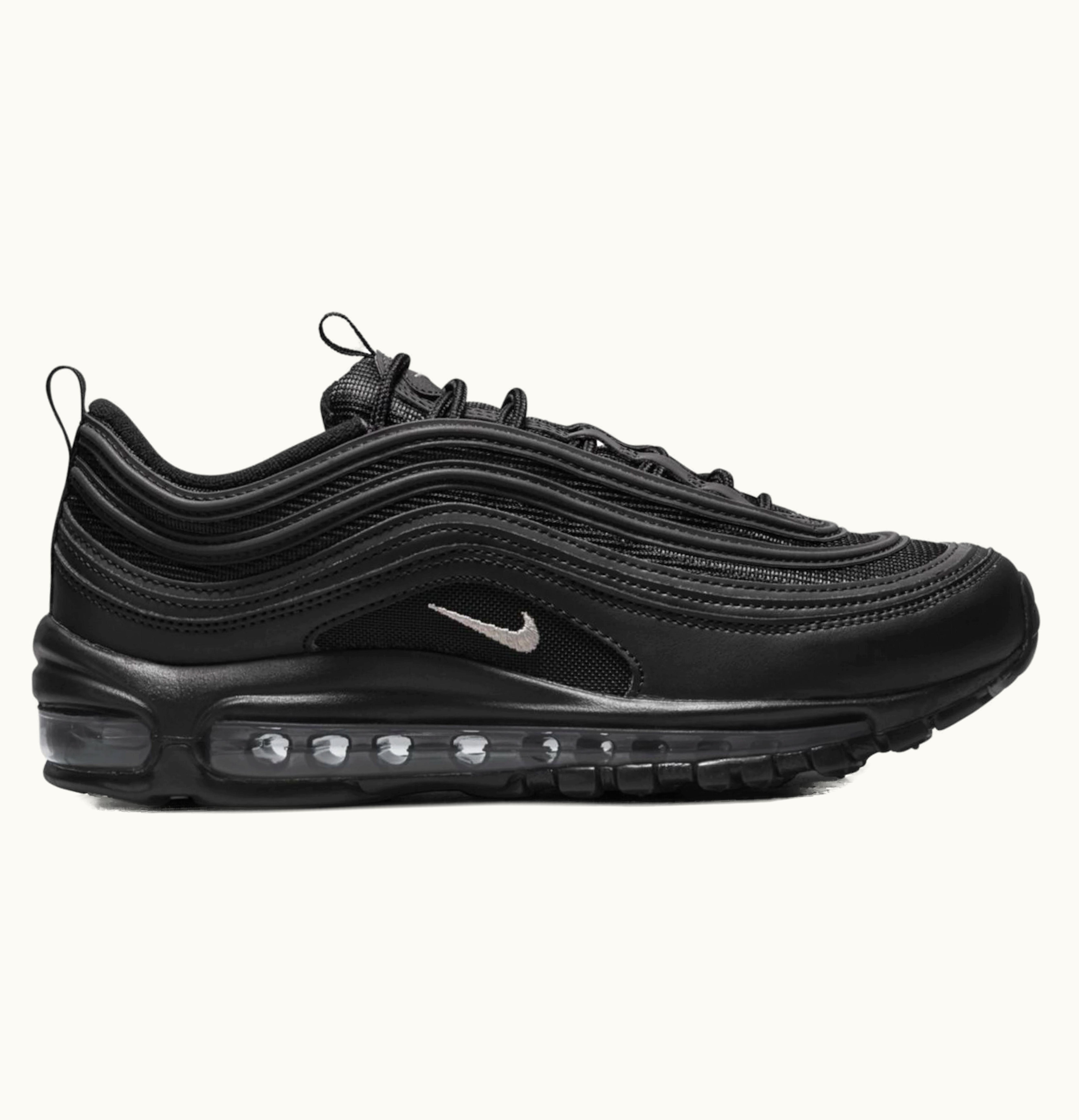 Nike Nike Air Max 97 Black Metallic Silver W