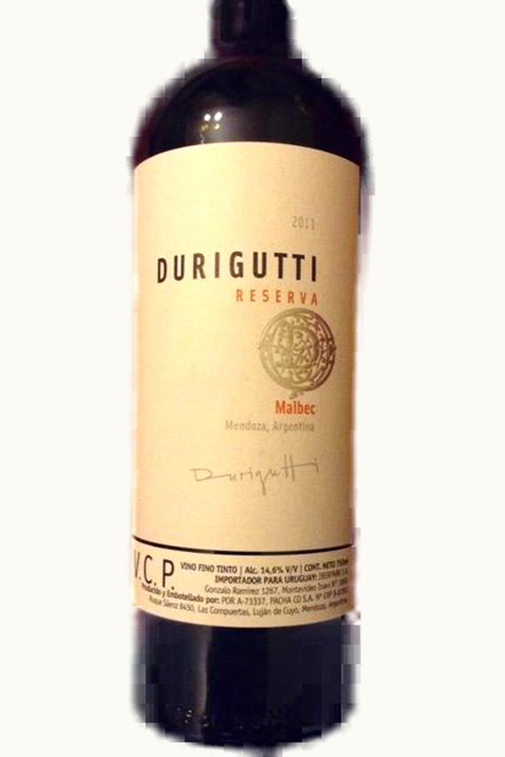 Durigutti Durigutti Malbec Mendoza, 2011