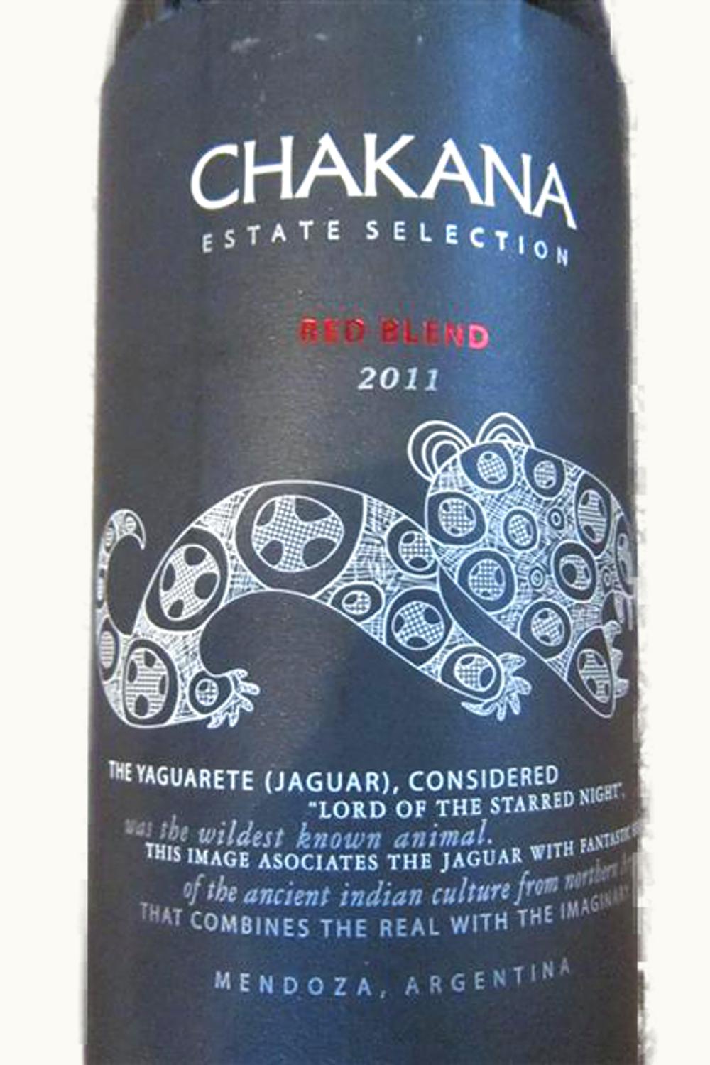 Chakana Chakana Estate Select Red Blend Mendoza, 2011