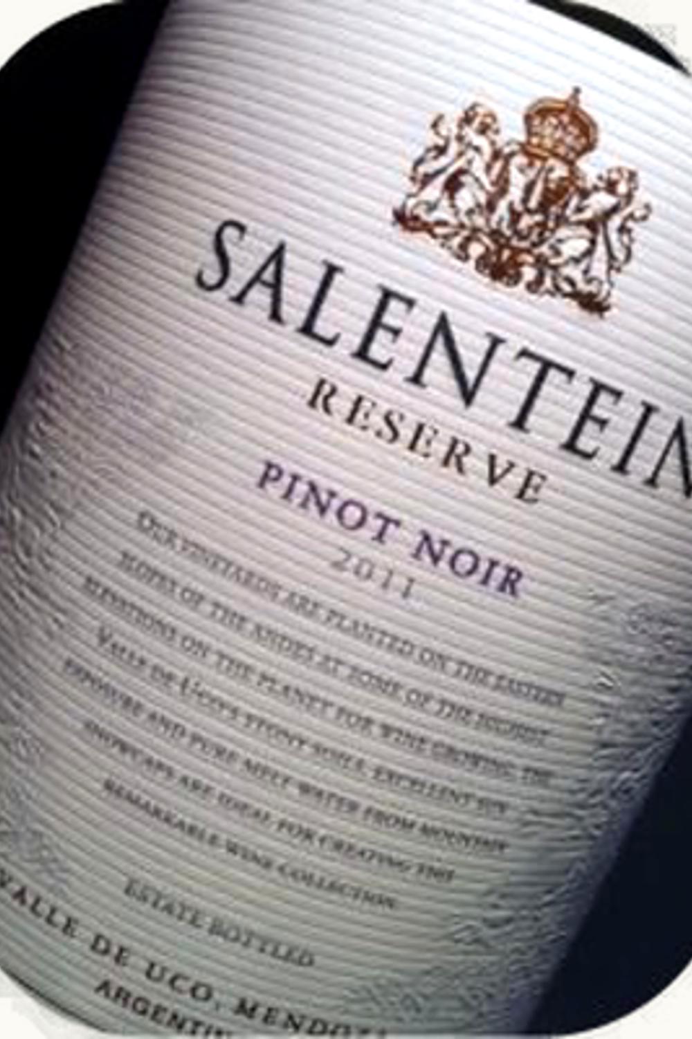 Salentein Salentein Reserve Pinot Noir Uco Valley Mendoza, 2011