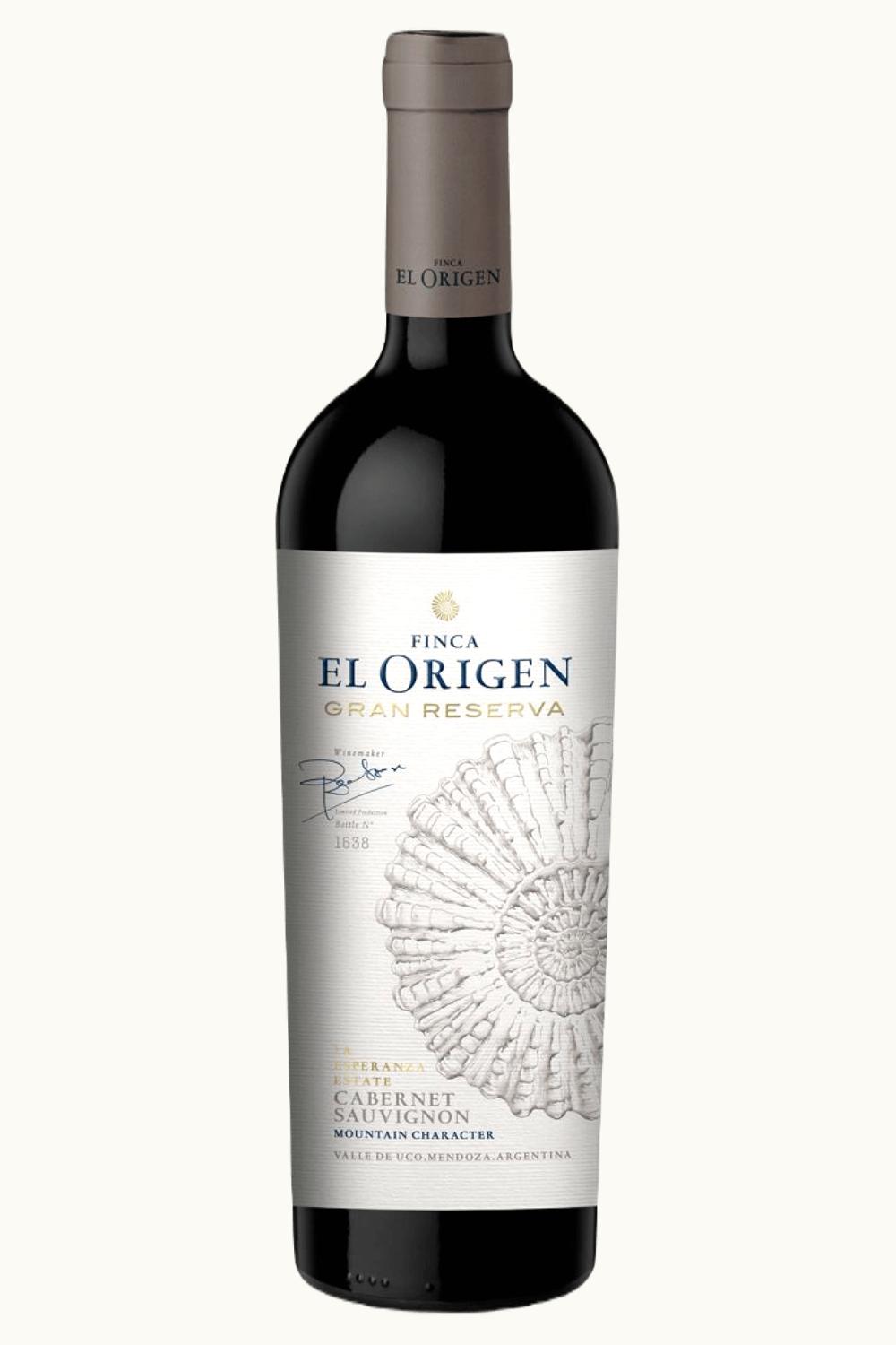 Finca El Origen Finca El Origen Grand Reserve Cabernet Sauvignon Uco Valley Mendoza, 2011