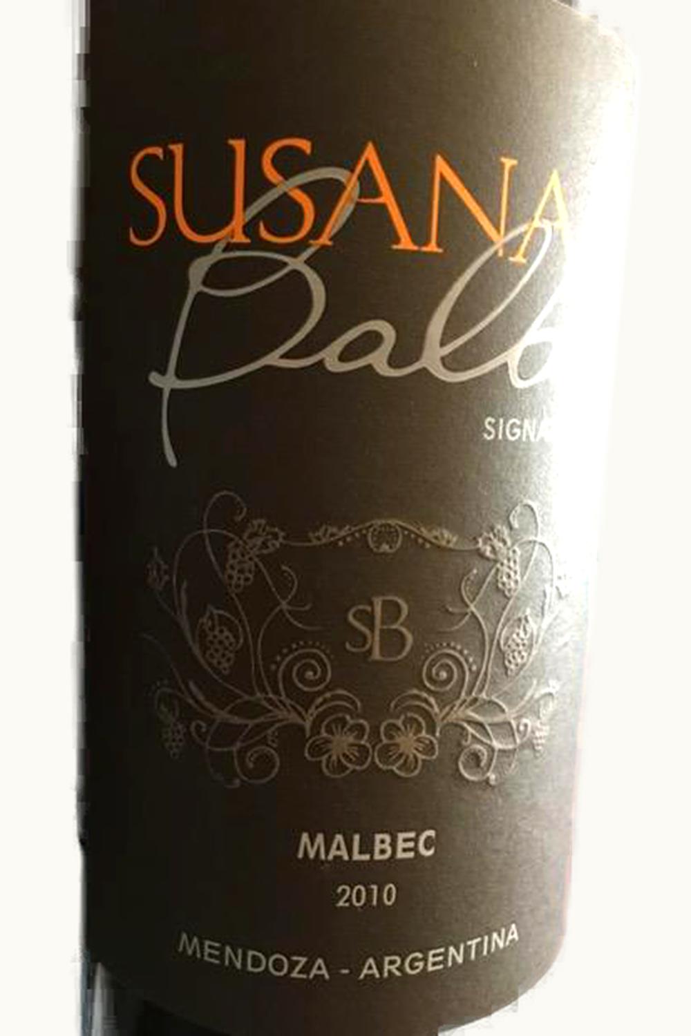 Susana Balbo Susana Balbo Signature Malbec Mendoza, 2010
