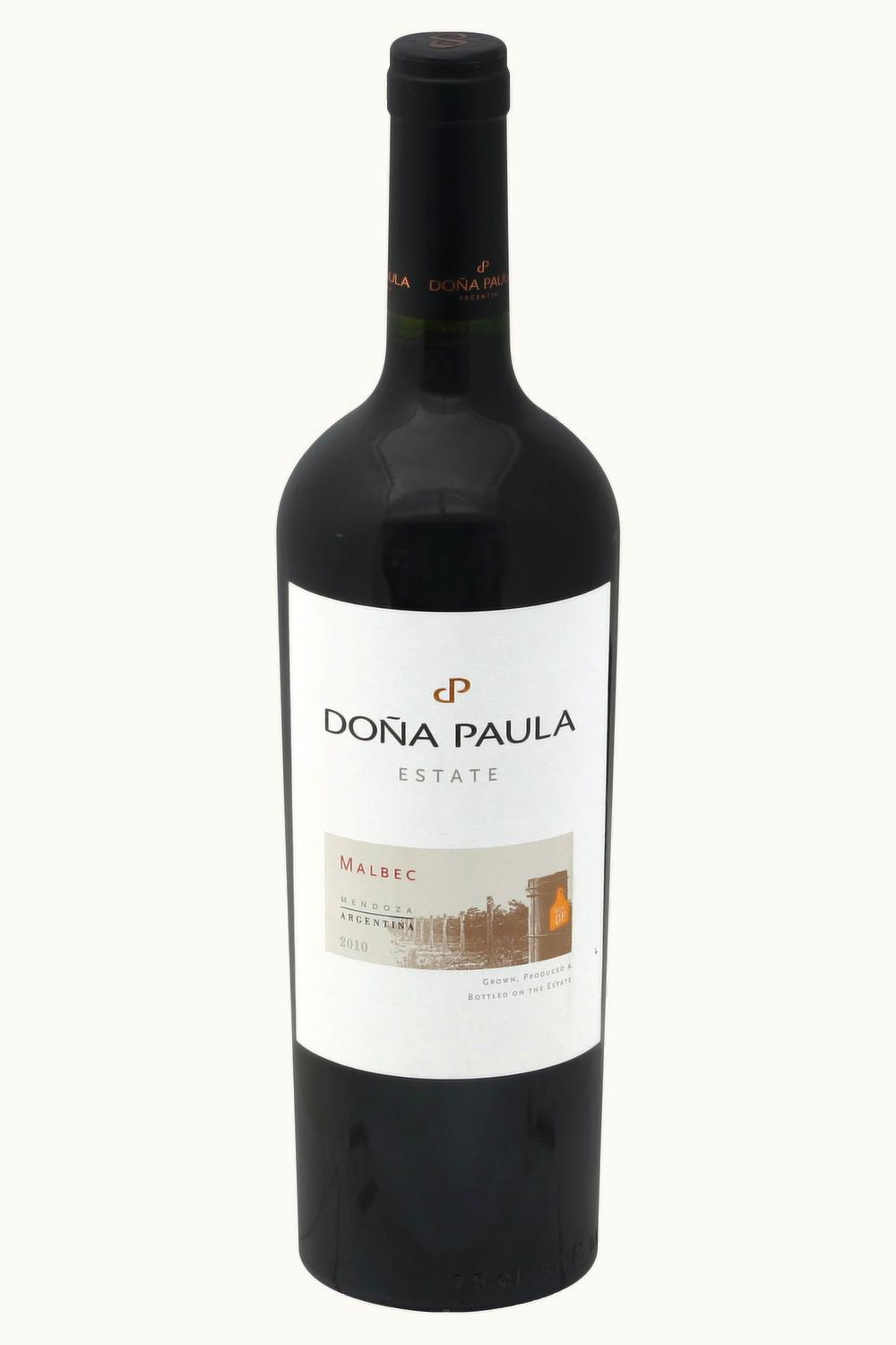 Doña Paula Doña Paula Estate Malbec Ugarteche Mendoza, 2010
