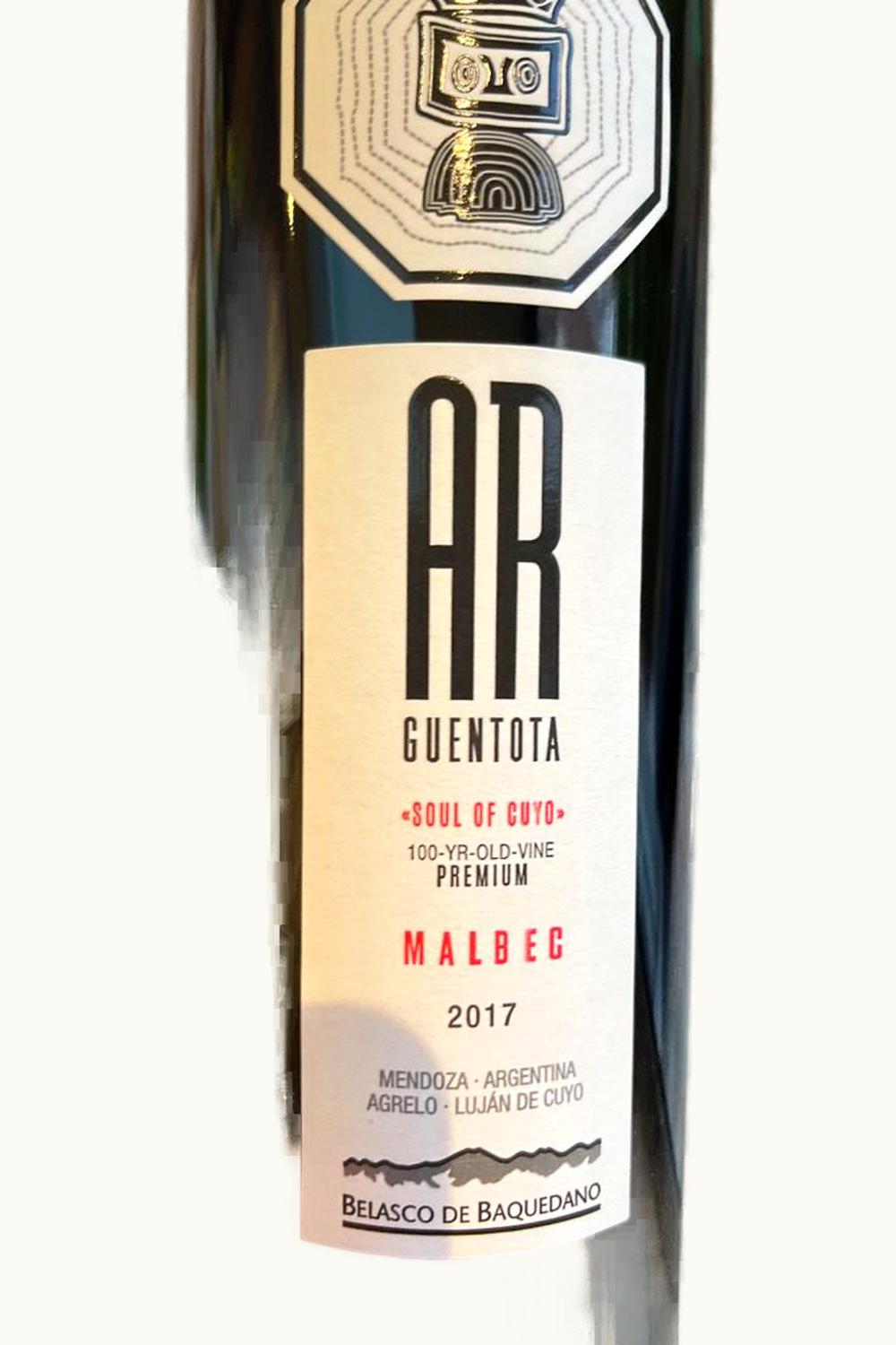 Belasco de Baquedano Belasco de Baquedano A.R. Guentota Old Vines Malbec Agrelo Mendoza, 2010