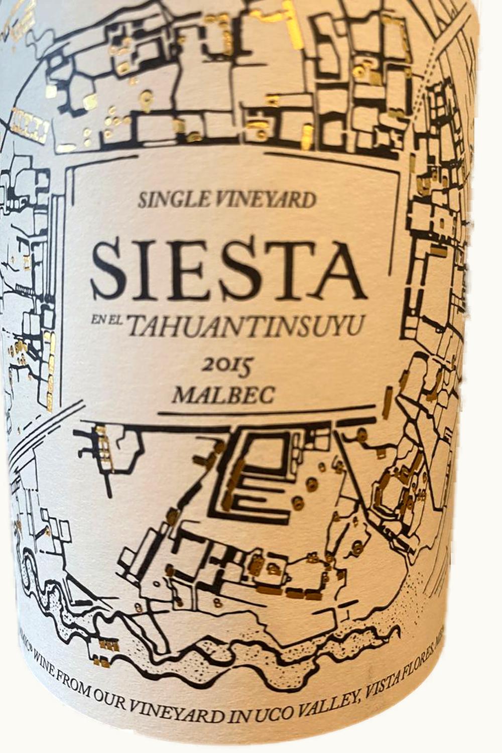 Ernesto Catena Ernesto Catena Siesta en el Tahuantinsuyu Malbec VIsta Flores Uco Valley Mendoza, 2010