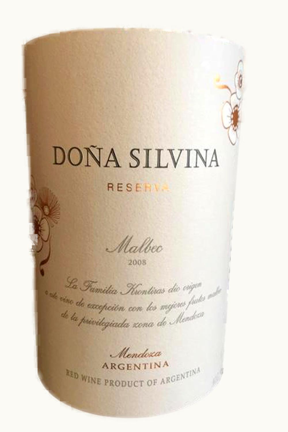 Krontiras Krontiras Doña Silvina Reserva Malbec Luján de Cuyo Mendoza, 2010