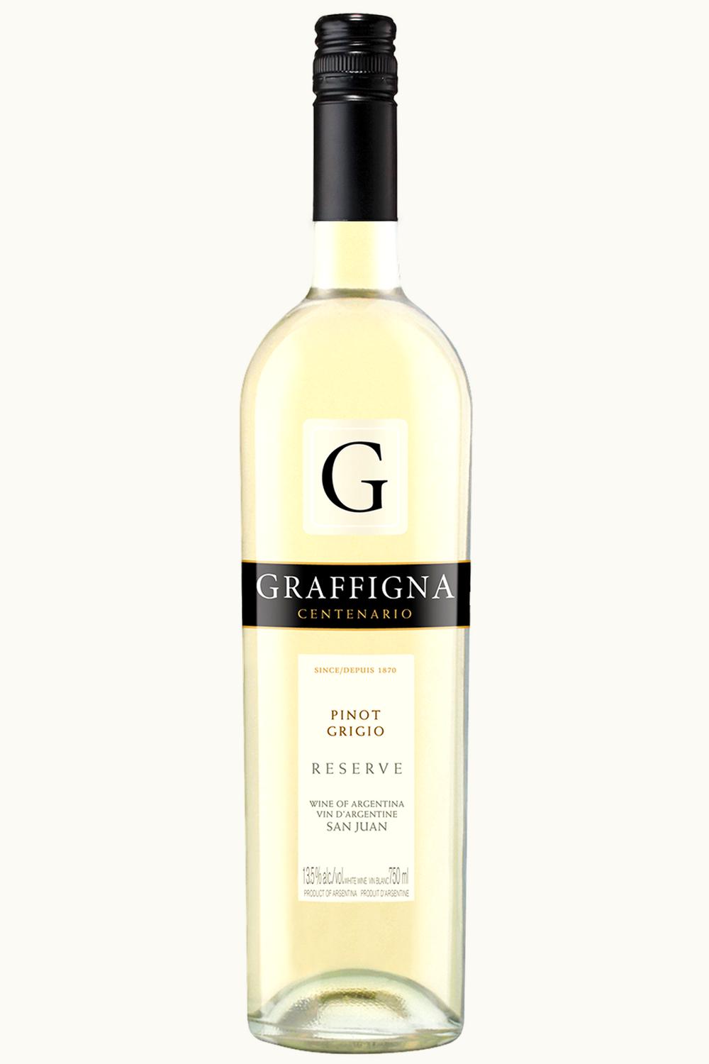Graffigna Graffigna Centenario Reserve Pinot Grigio Tulum Valley San Juan, 2009
