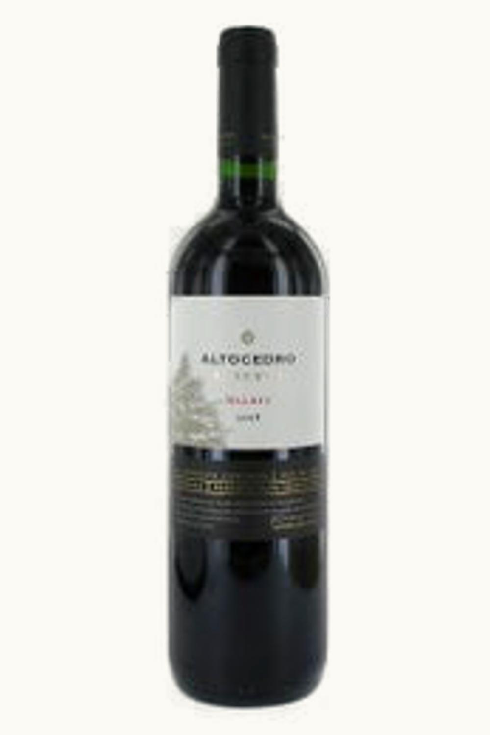 Alto Cedro Alto Cedro Cero Malbec La Consulta Uco Valley Mendoza Argentina, 2008