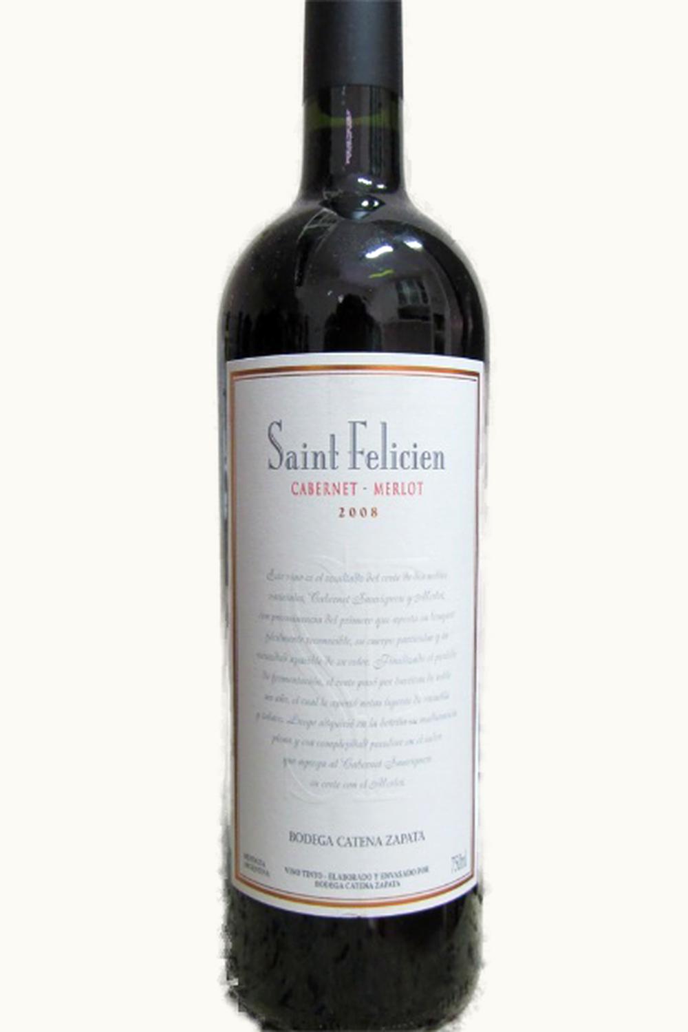 Catena Zapata Catena Zapata Saint Felicien Cabernet Sauvignon Lunlunta Mendoza Argentina, 2008
