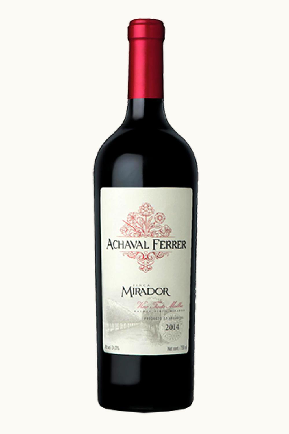 Achaval Ferrer Finca Mirador Malbec Mendoza Argentina, 2007