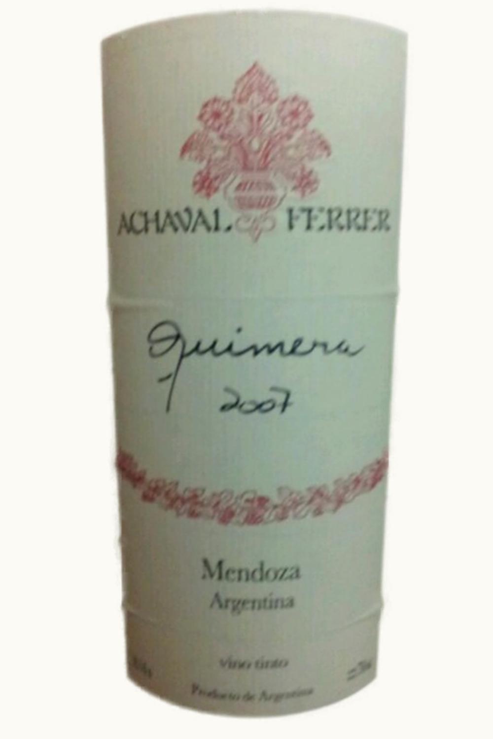 Achaval Ferrer Quimera Mendoza Argentina, 2007