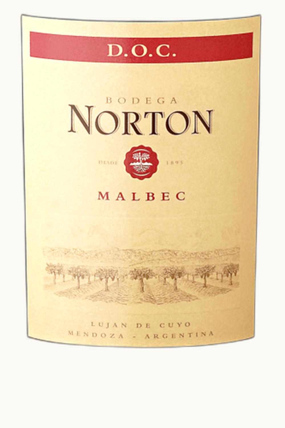 Norton D.O.C. Malbec Luján de Cuyo Mendoza Argentina, 2007