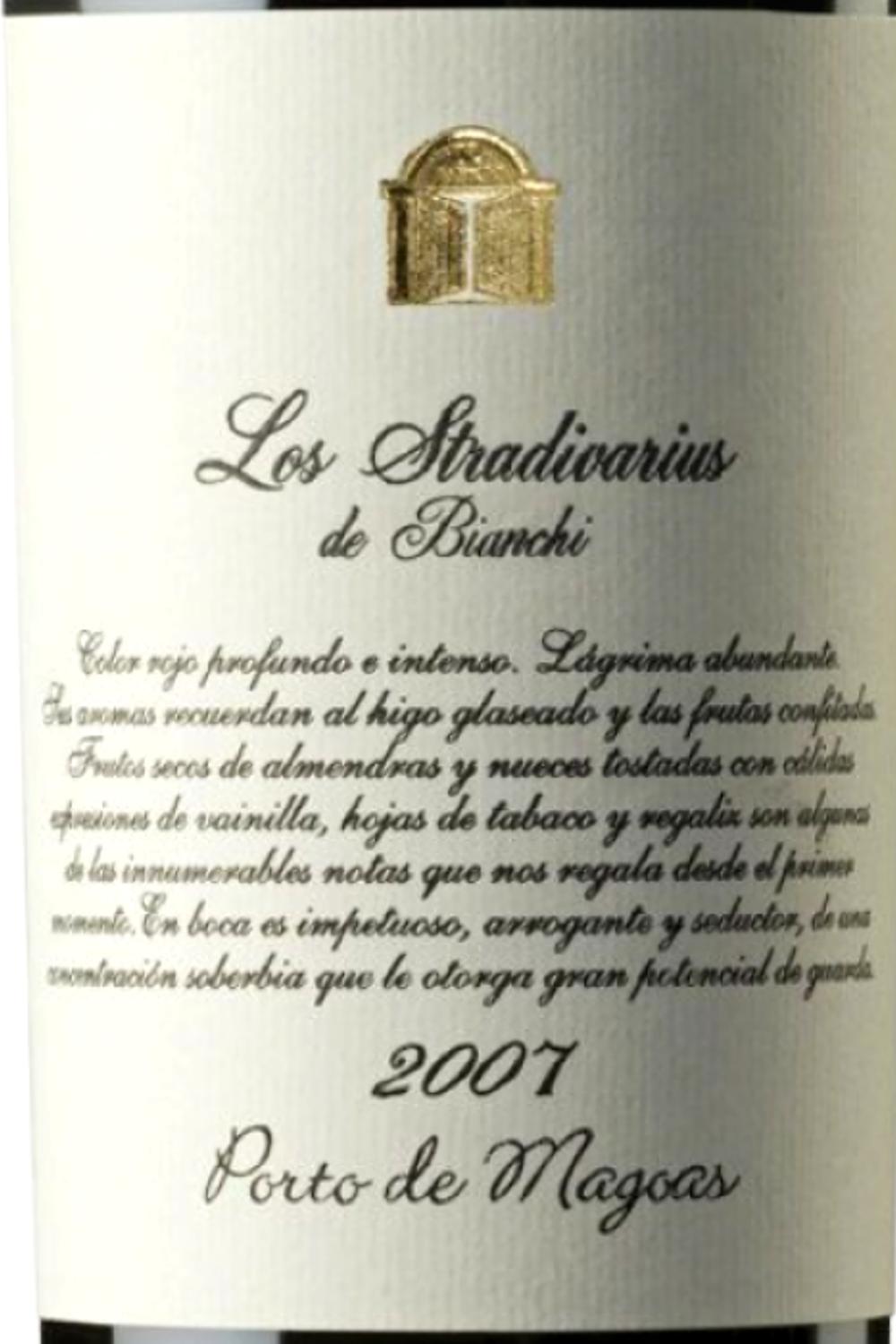 Bianchi Los Stradivarius Porto de Magoa Mendoza Argentina, 2007