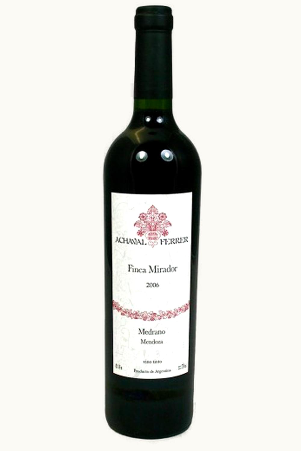 Achaval Ferrer Finca Mirador Malbec Maipú Mendoza Argentina, 2006 UZ0623613