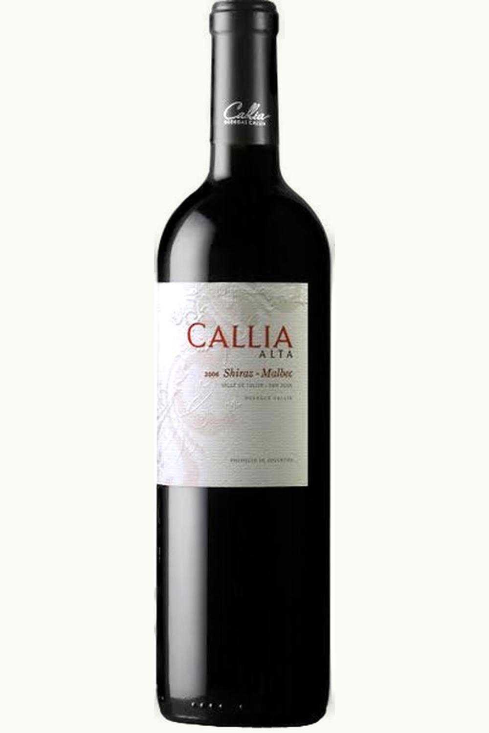 Callia Callia Alta Syrah Tulum Valley San Juan Argentina, 2005
