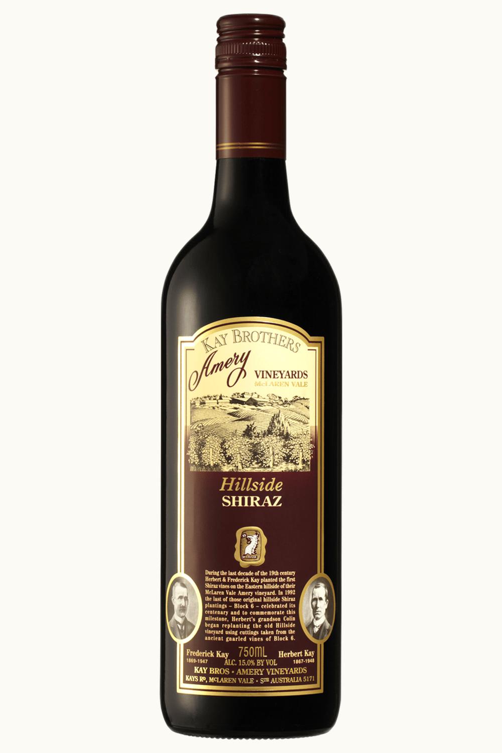 Kay Brothers Kay Brothers Amery Hillside Shiraz McLaren Vale South Australia, 2020