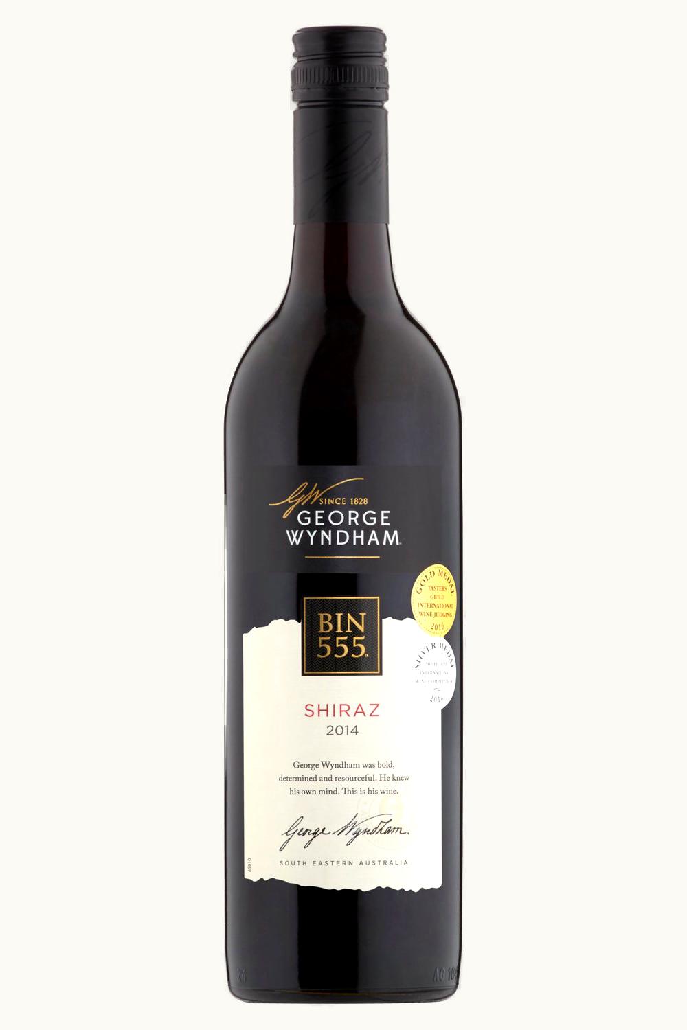 George Wyndham George Wyndham Bin 555 Shiraz South Eastern Australia, 2019