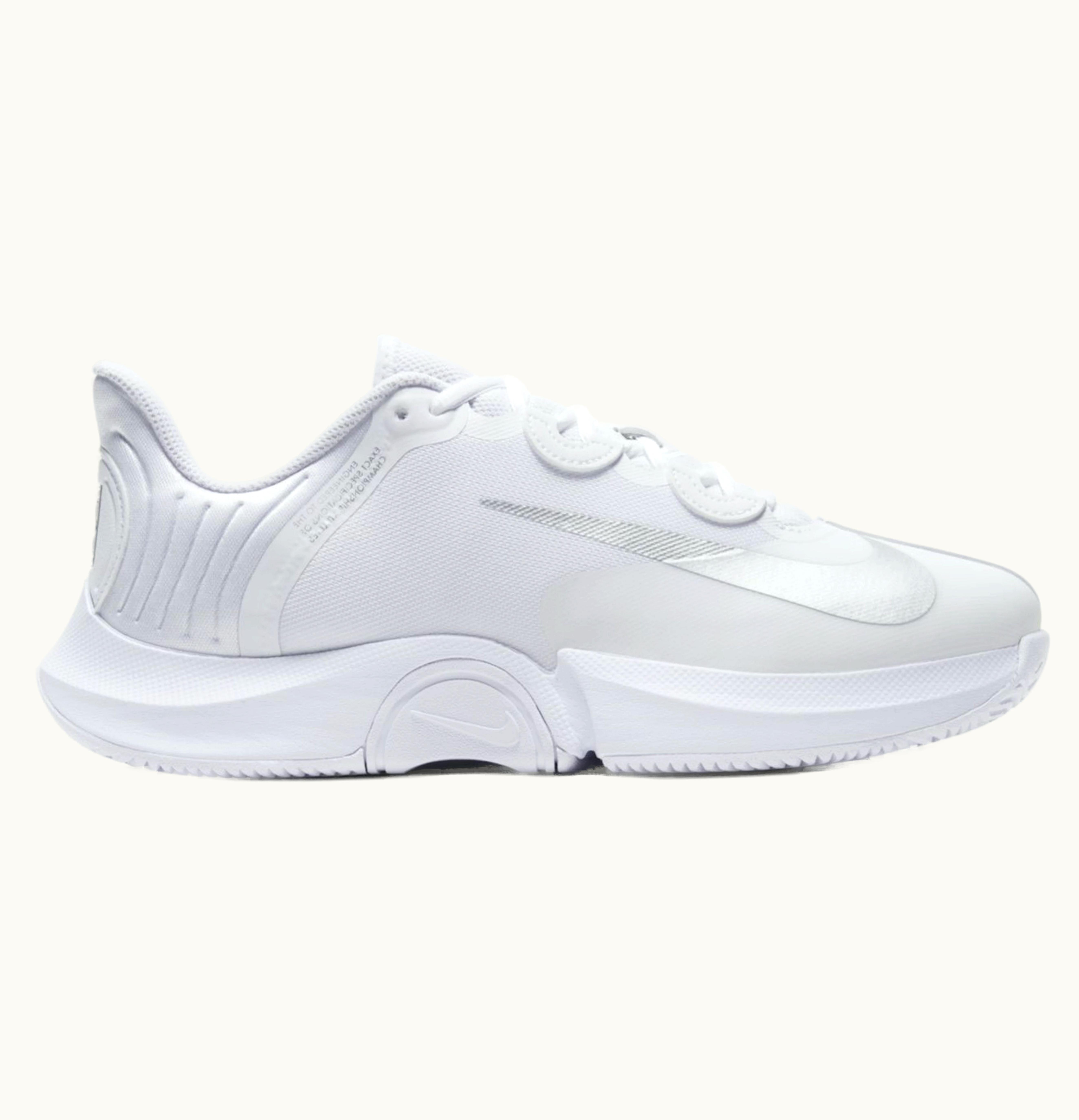 Nike Nike Nikecourt Air Zoom GP Turbo White Metallic Silver W