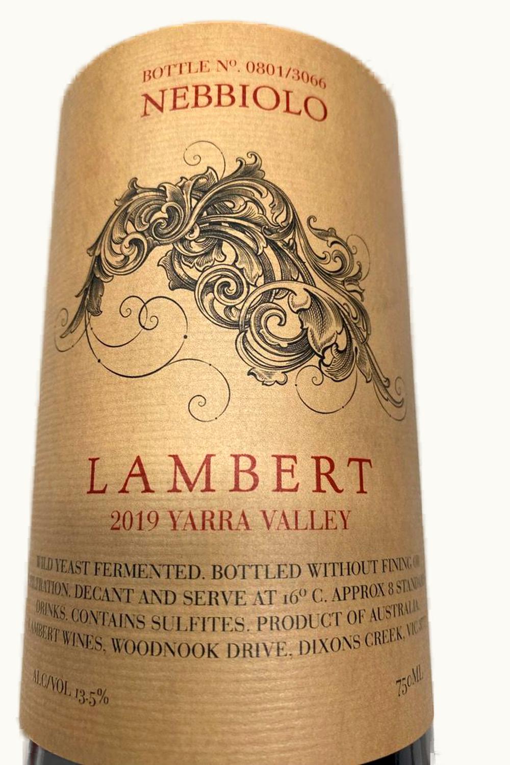 Luke Lambert Luke Lambert Nebbiolo Yarra Valley Victoria Australia, 2019