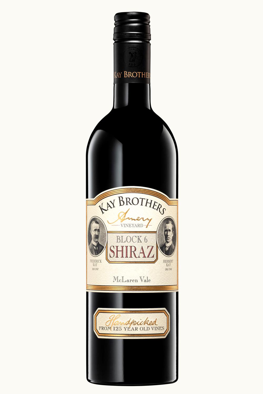 Kay Brothers Kay Brothers Amery Block 6 Shiraz McLaren Vale South Australia, 2018