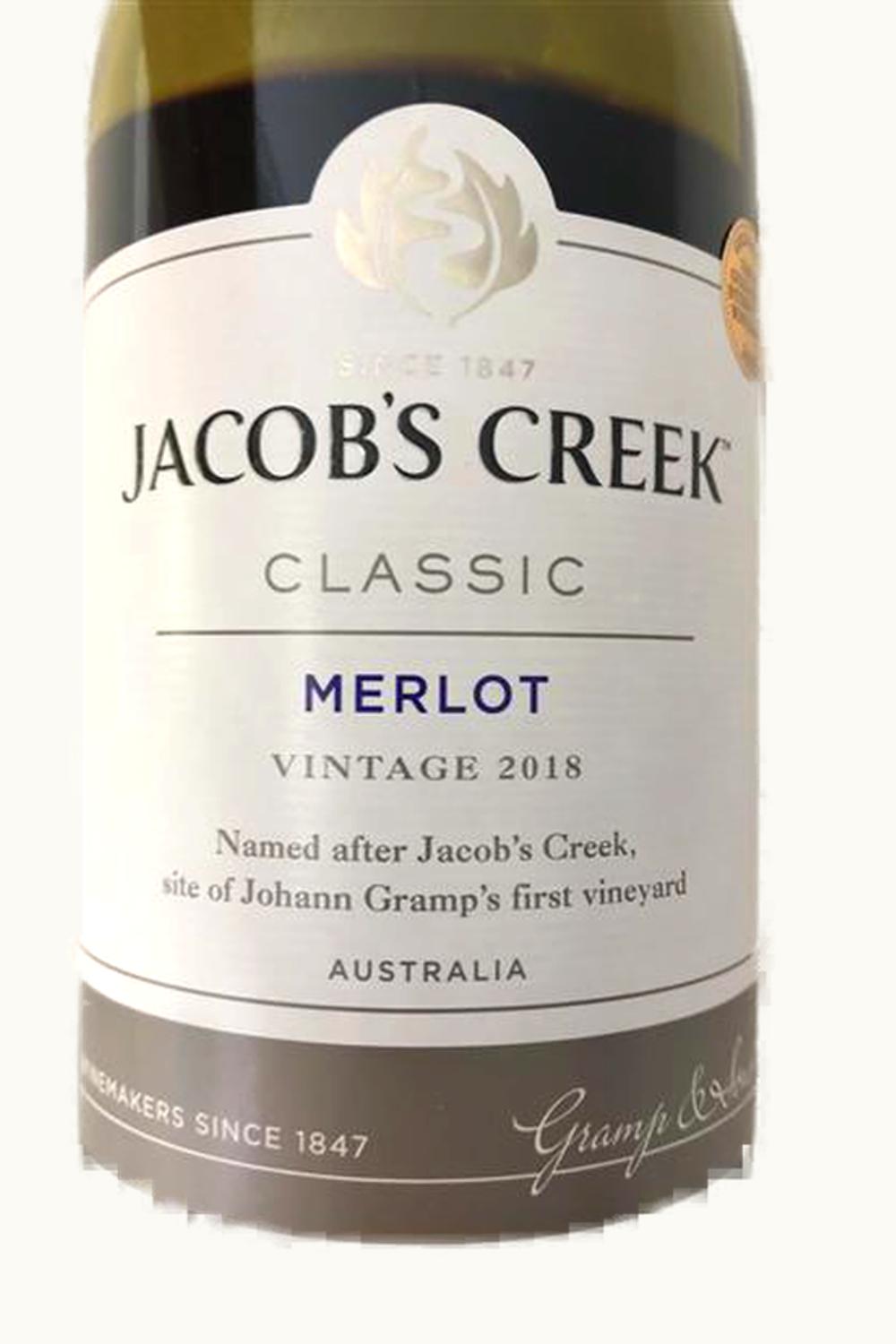 Jacob's Creek Jacob's Creek Classic Merlot South Eastern Australia, 2018
