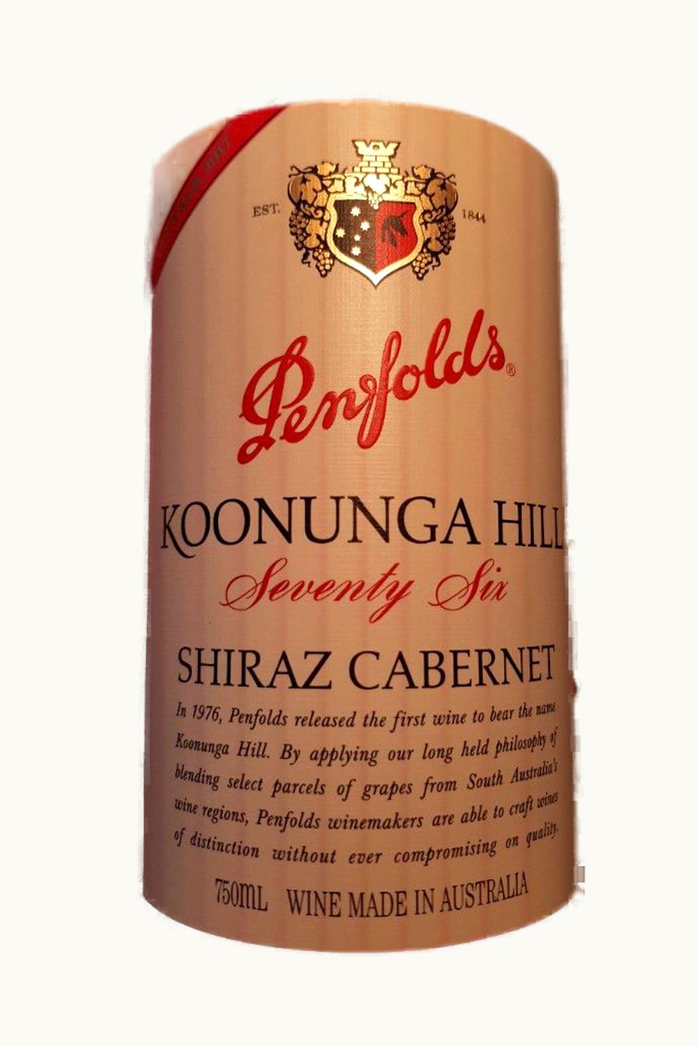 Penfolds Penfolds Koonunga Hill 76 Shiraz Cabernet South Australia, 2017