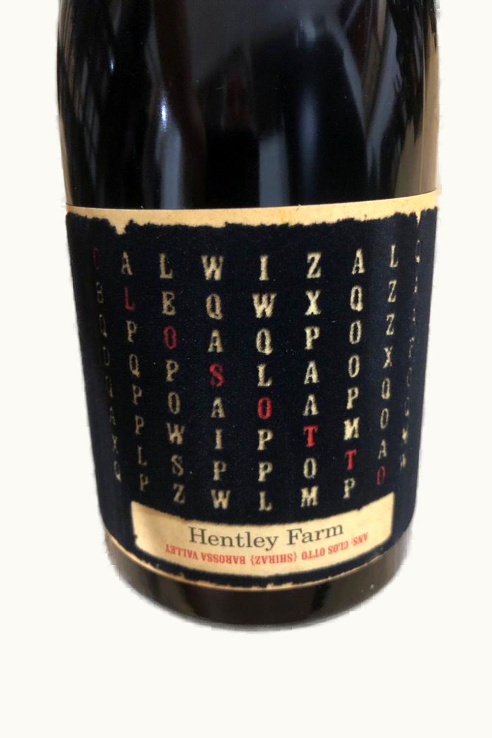 Hentley Farm Hentley Farm Clos Otto Shiraz Barossa Valley South Australia, 2017