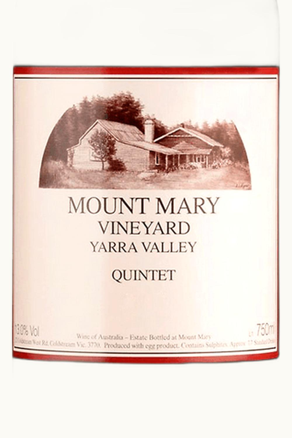 Mount Mary Mount Mary Quintet Red Blend Yarra Valley Victoria Australia, 2016