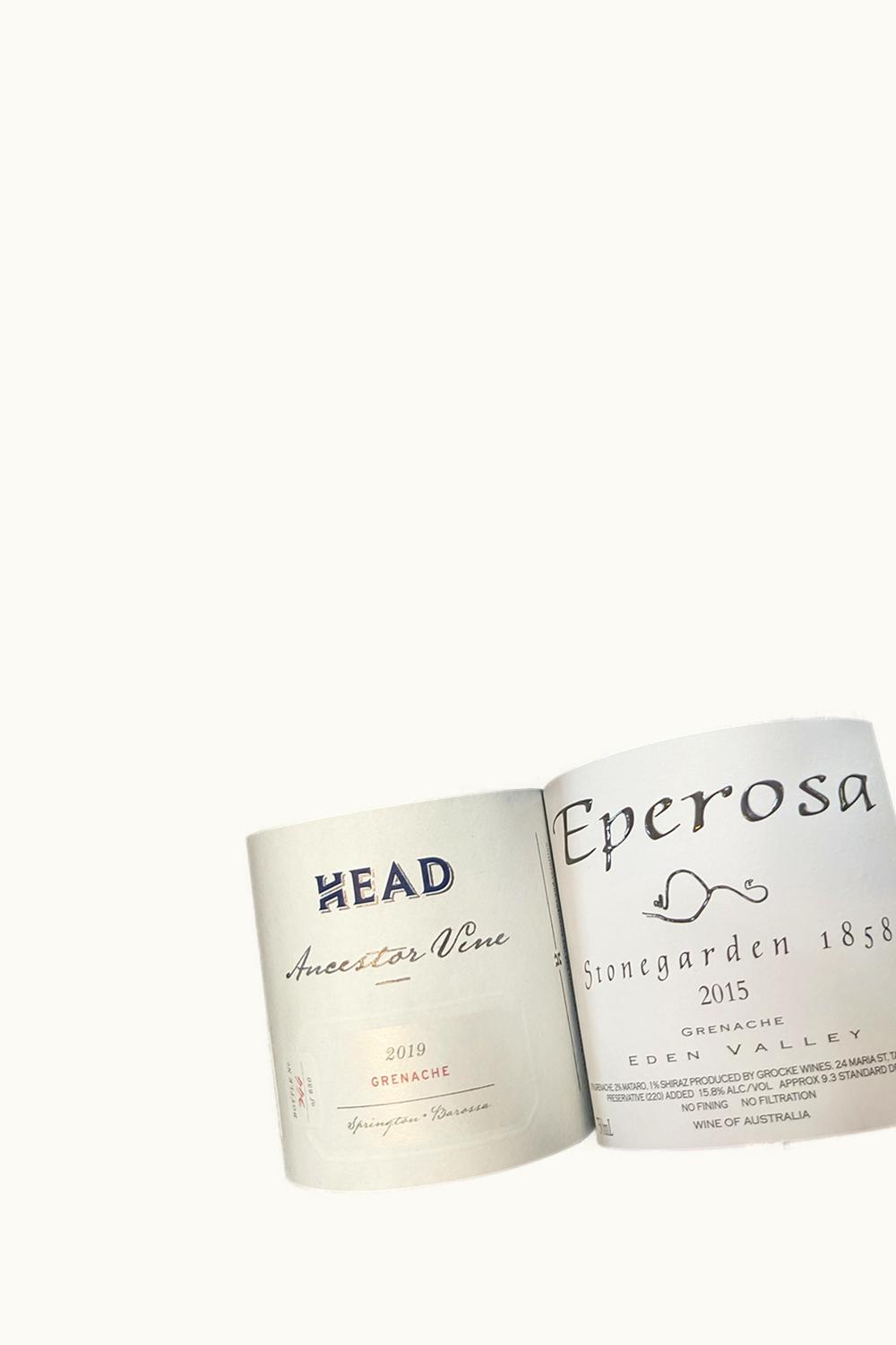 Head Head Ancestor Vine Grenache Eden Valley Barossa South Australia, 2015