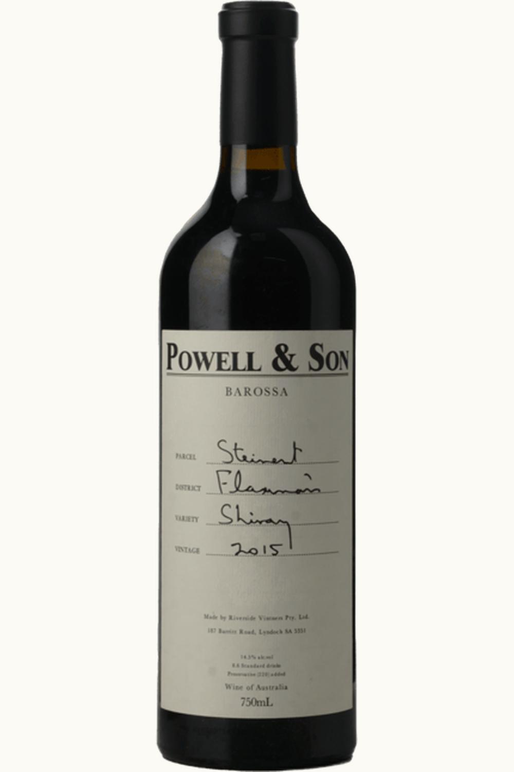 Powell & Son Powell & Son Steinert Flaxman Shiraz Eden Valley Barossa South Australia, 2015