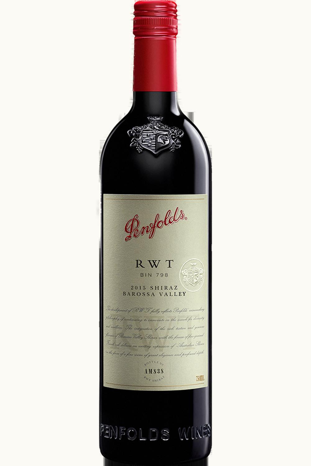 Penfolds Penfolds RWT Bin 798 Shiraz Barossa Valley South Australia, 2015